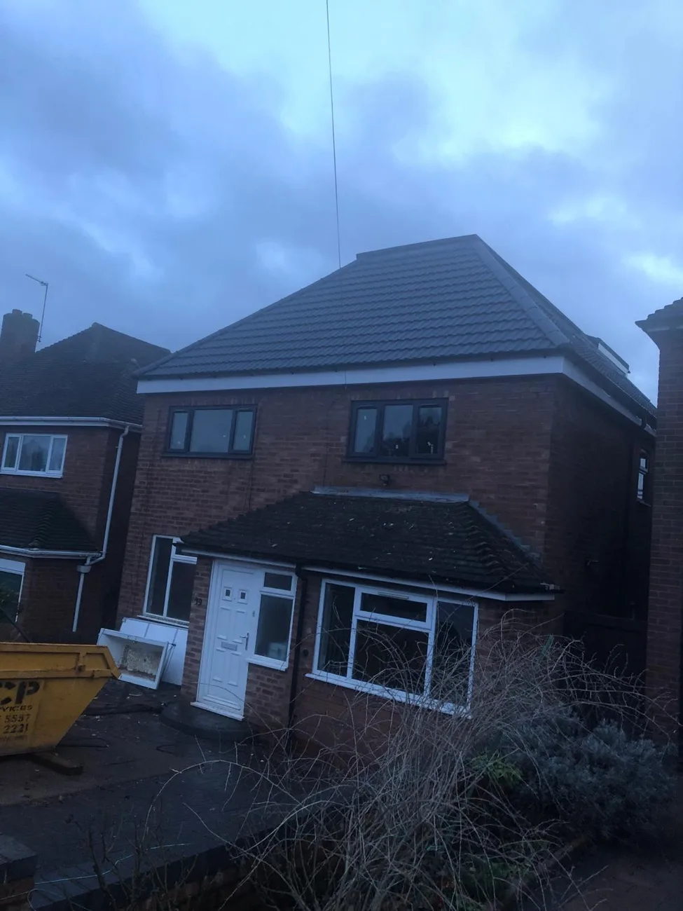 House exterior before a full renovation